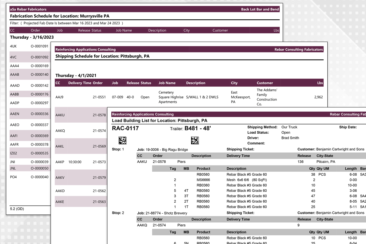 Clear plans for your crew